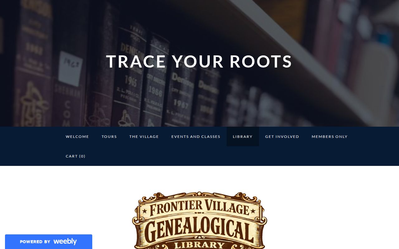 Denison city directory research at Frontier Village Grayson Room